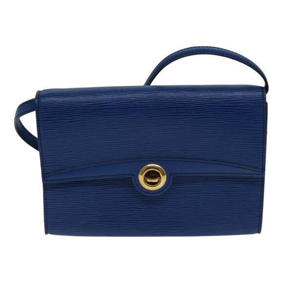 LOUIS VUITTON Epi Pochette Arche Shoulder Bag Blue M52575 - Picture 2 of 12